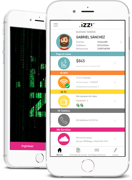 Izzi cheap go app