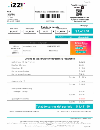 Estado de cuenta